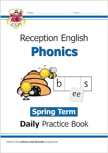 Reception Phonics Daily Practice Book: Spring Term (CGP Reception Daily Workbooks)